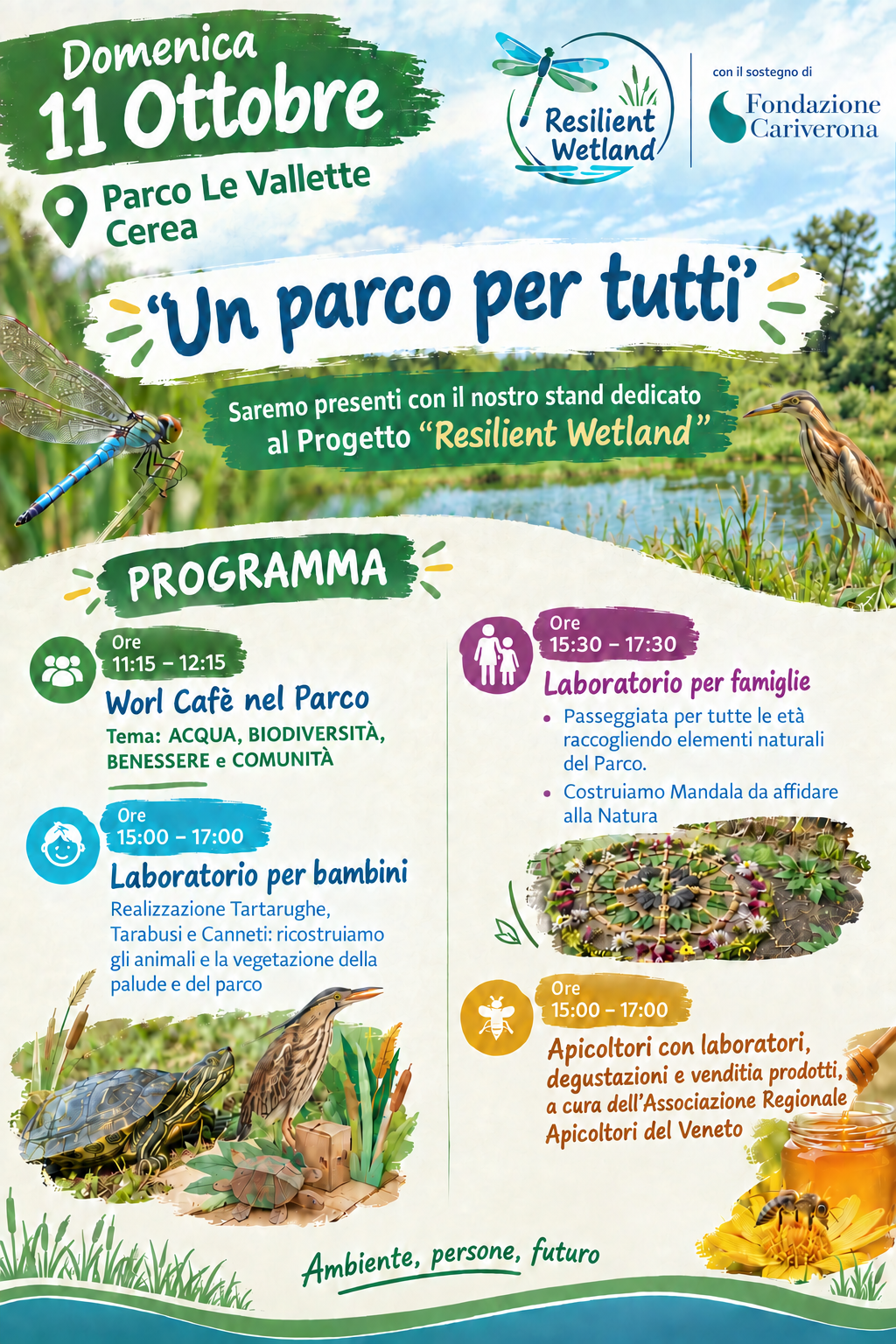 11 OTTOBRE 2026 – Un parco per tutti